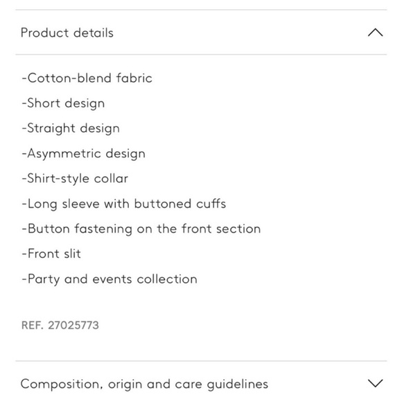 Mango MNG - NWOT black cutout button front mini shirt dress - Picture 11 of 13